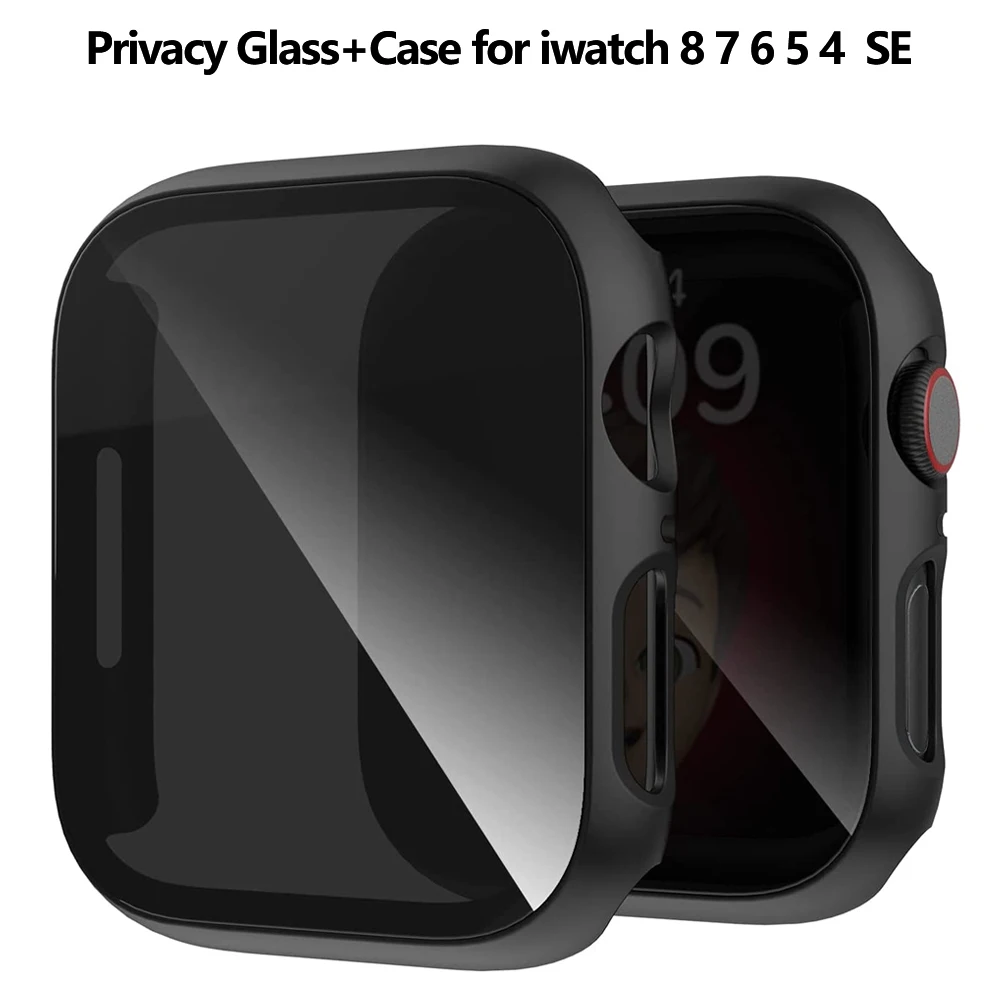 Privacy Screen Protector - Vidro de privacidade + capa para