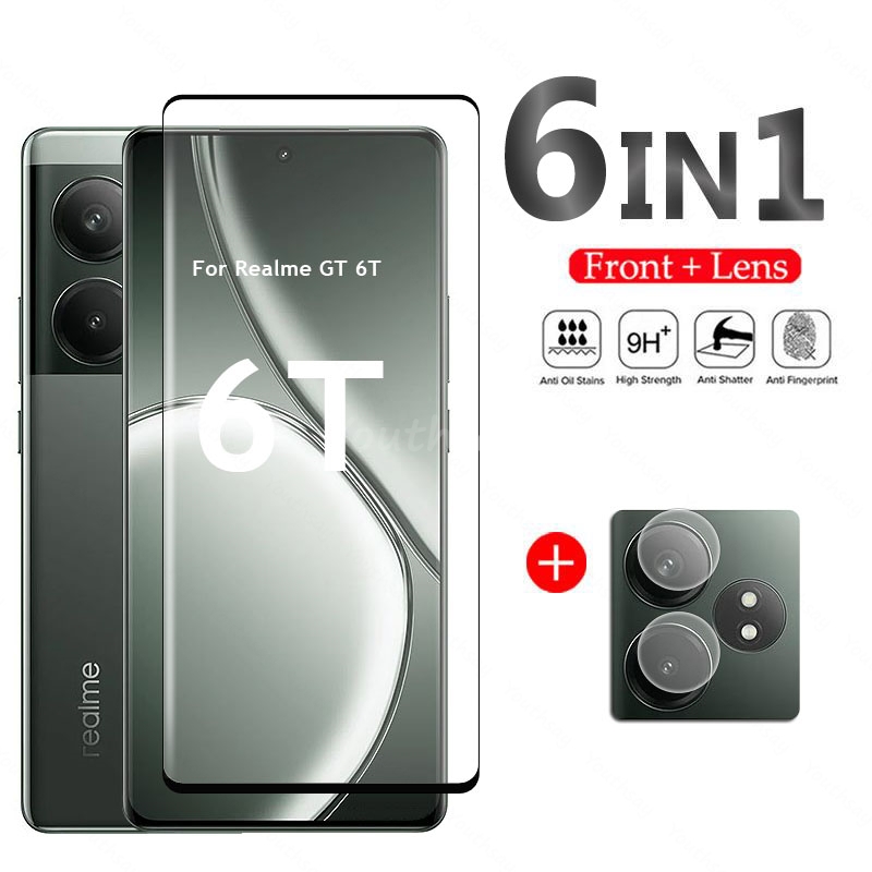 Realme Gt 6 - Para realme gt 6t vidro 3d