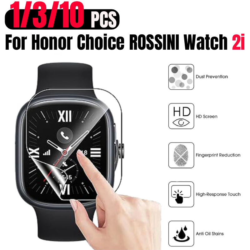 1-5PCS Película TPU Macia para - Smartwatch Screen Film avaliação e preço