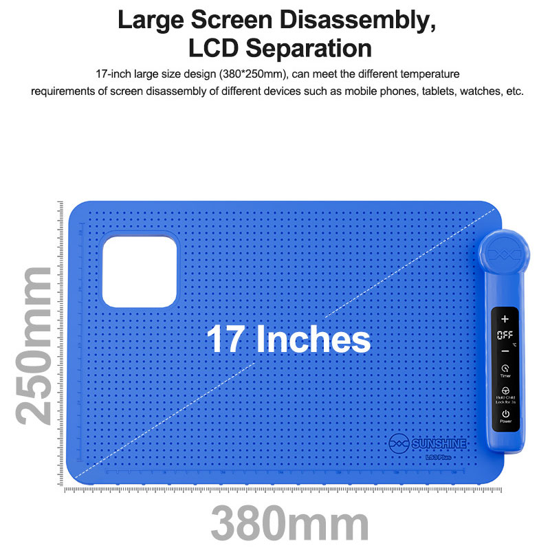 SUNSHINE LS3 PLUS 17 polegadas - Screen Protector Cutter avaliação e preço